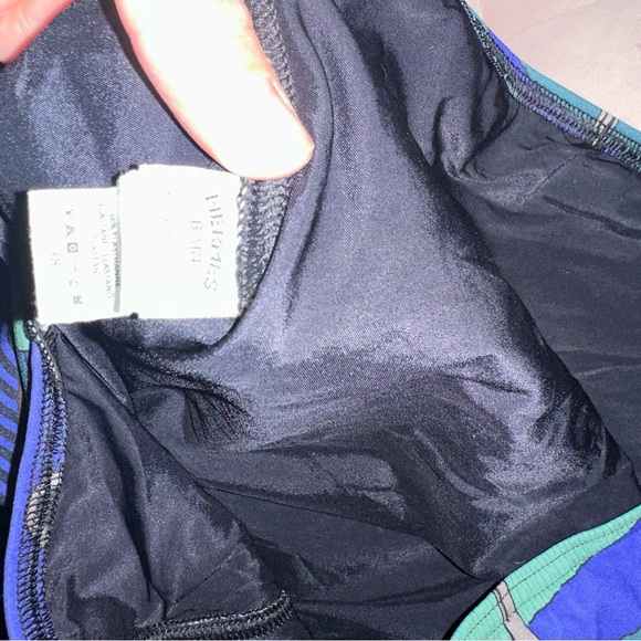 Hermes Blue and Green One Piece Swimsuit - Picture 2 of 5